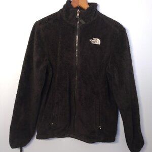The North Face Women’s Black Full Zip Teddy Fleece Jacket Size Small Outdoor